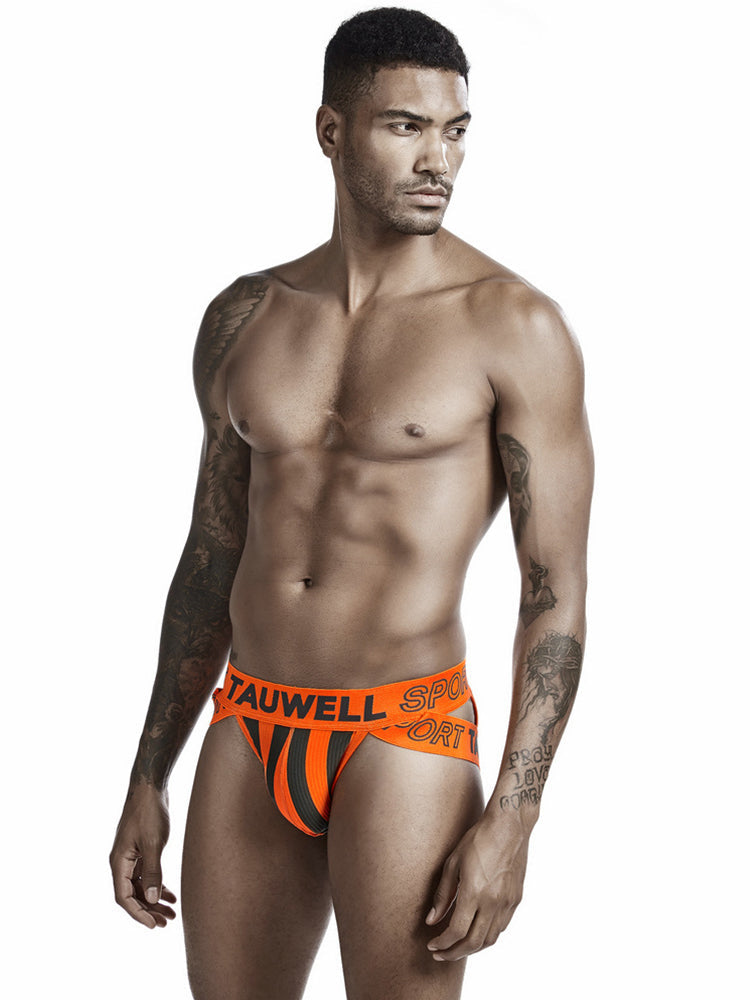 Brightly Colored Letters Men's Pouch Briefs