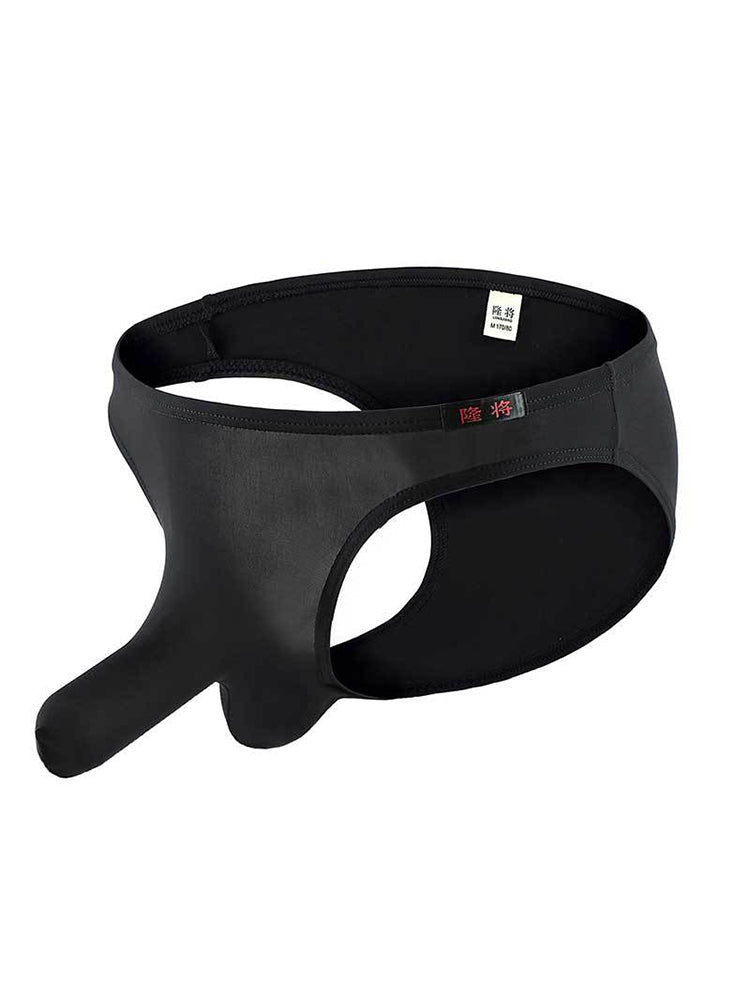 Sexy Breathable Ice Silk Soft Thin Breathable Briefs