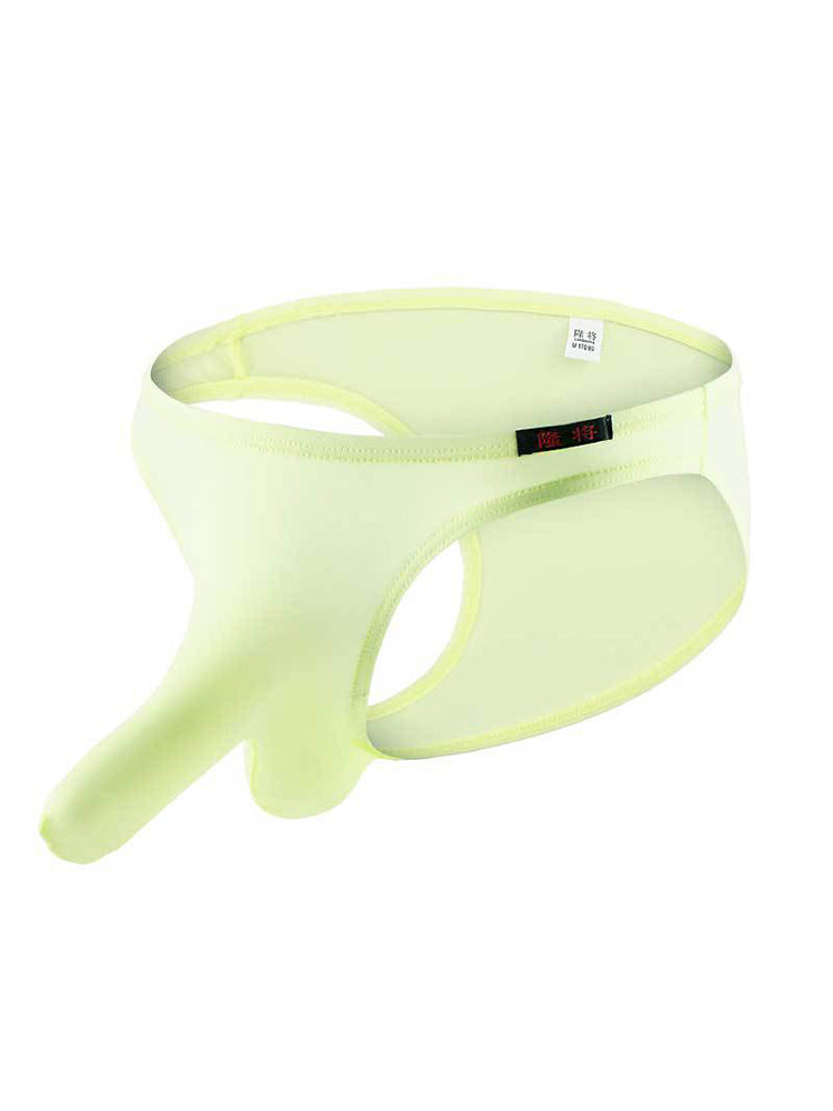 Sexy Breathable Ice Silk Soft Thin Breathable Briefs