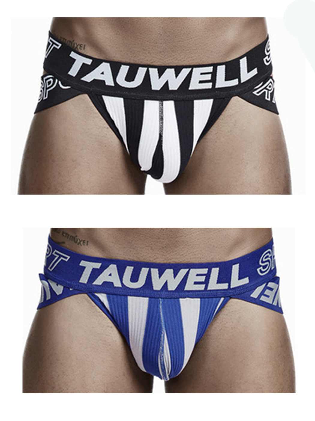 Brightly Colored Letters Men's Pouch Briefs