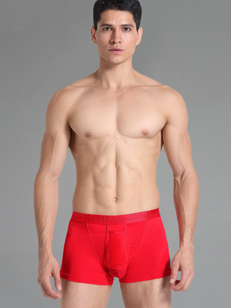 Separate Dual Pouch Modal Men's Underwear