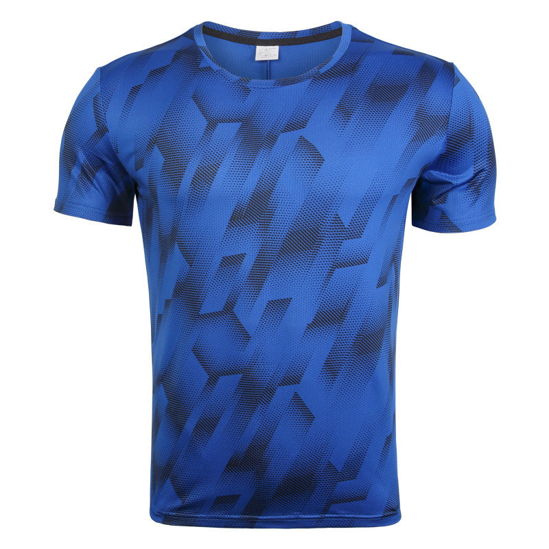 Mens Quick-drying Breathable Short Sleeve T-shirt