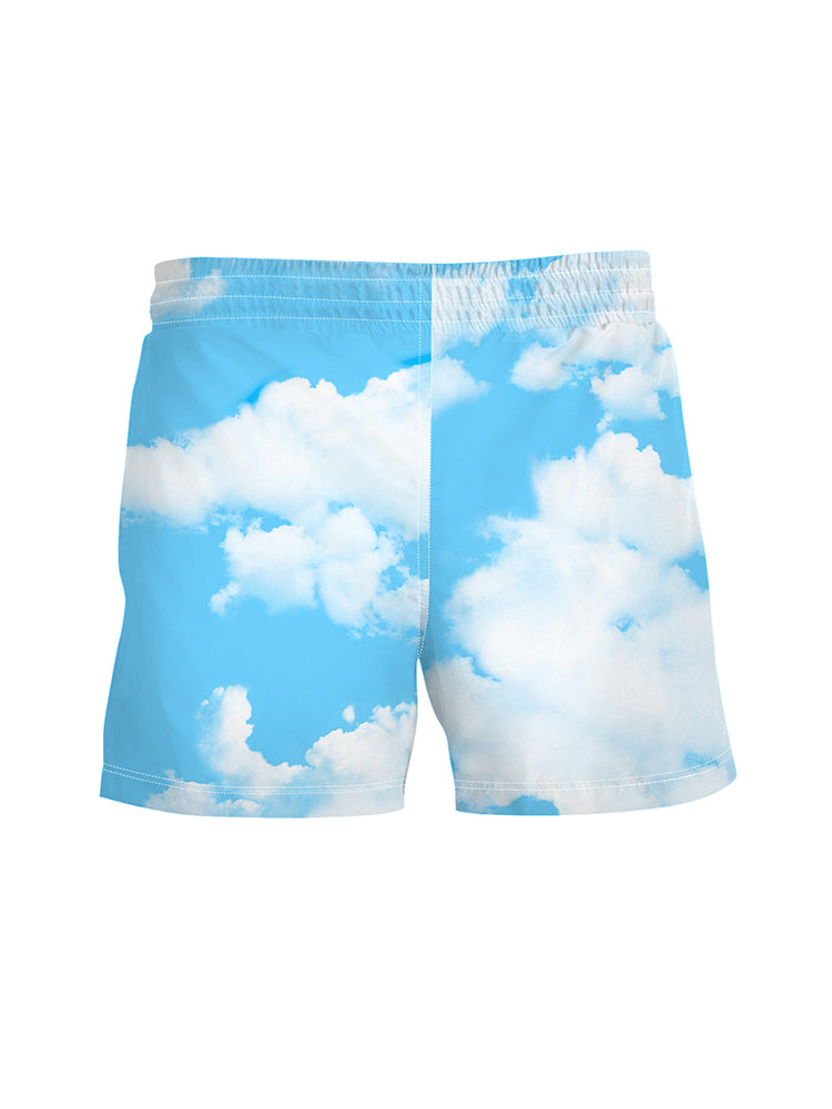 Mens Summer Printed Breathable Board Shorts