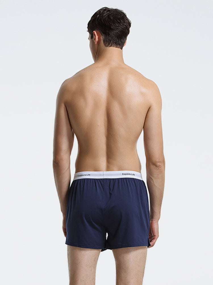 Men's Comfy Modal Home Boxer Shorts