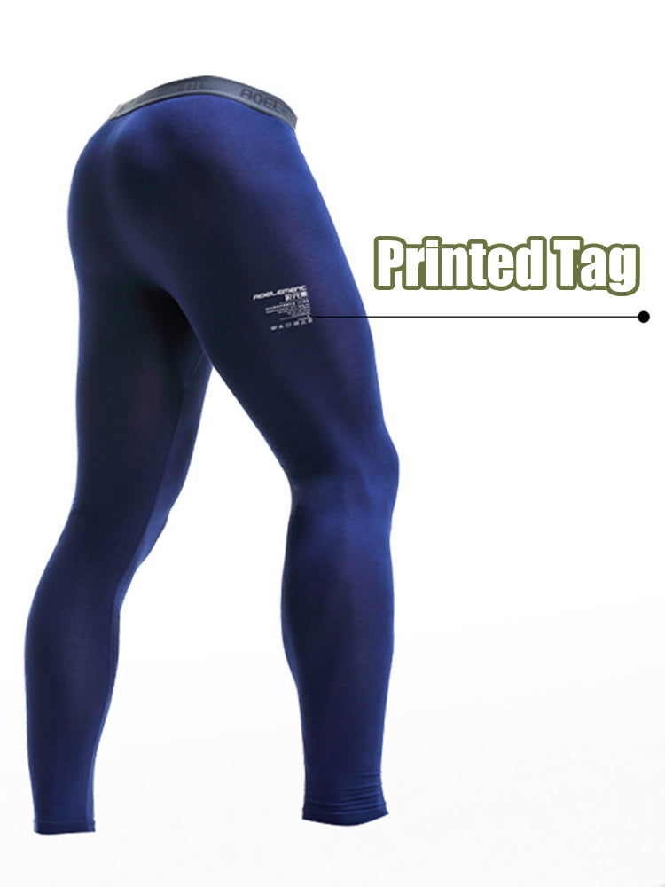 Men's Mid-Weight Wicking Thermal Bottoms