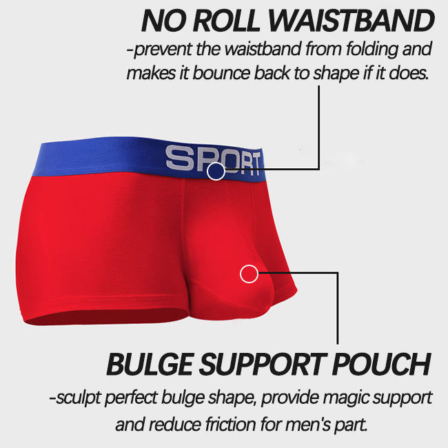 3 Pack Mens Sculpt Bulge Shape Support Pouch Underwear