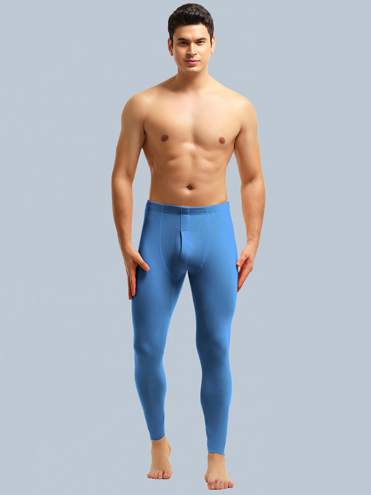 Men's Warm Fly Double-Sided Brushed Long Johns