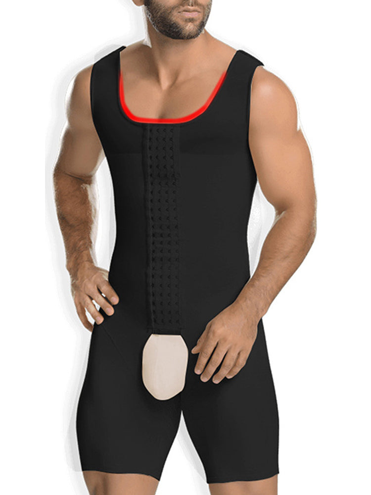 Men Shapewear Tummy Control Slimming Bodysuit