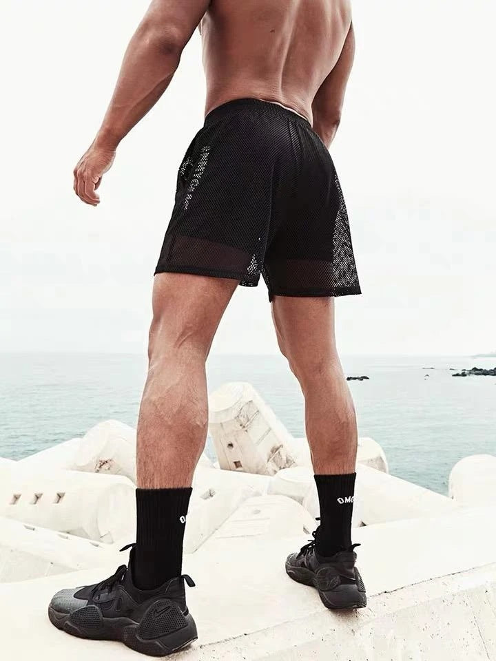 Men's Mesh Quick-drying Sports Shorts