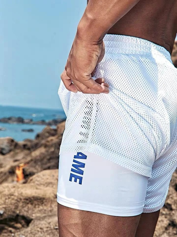 Men's Mesh Quick-drying Sports Shorts