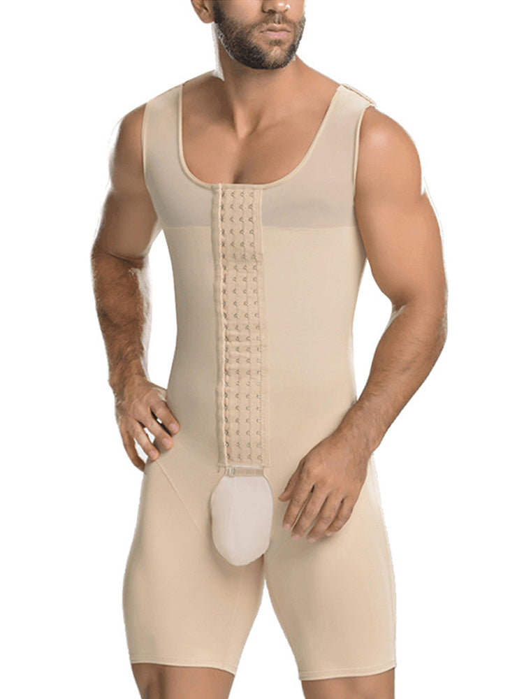 Men Shapewear Tummy Control Slimming Bodysuit