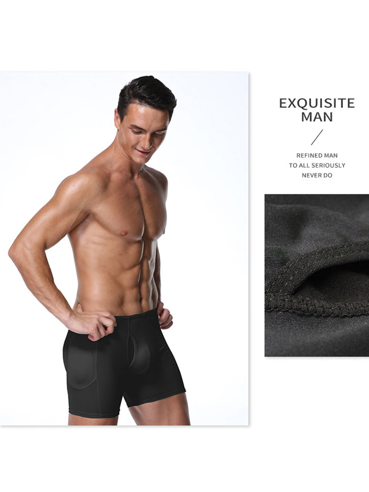 Men's Butt Enhancing Trunks Seamless Shapewear