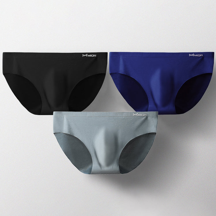 4 Pack Ball Support Seamless Men's Underwear