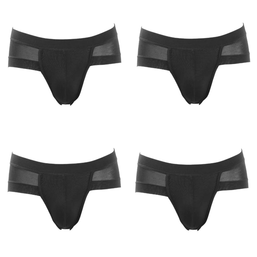 4 Pack Modal Soft Breathable Support Pouch Underwear