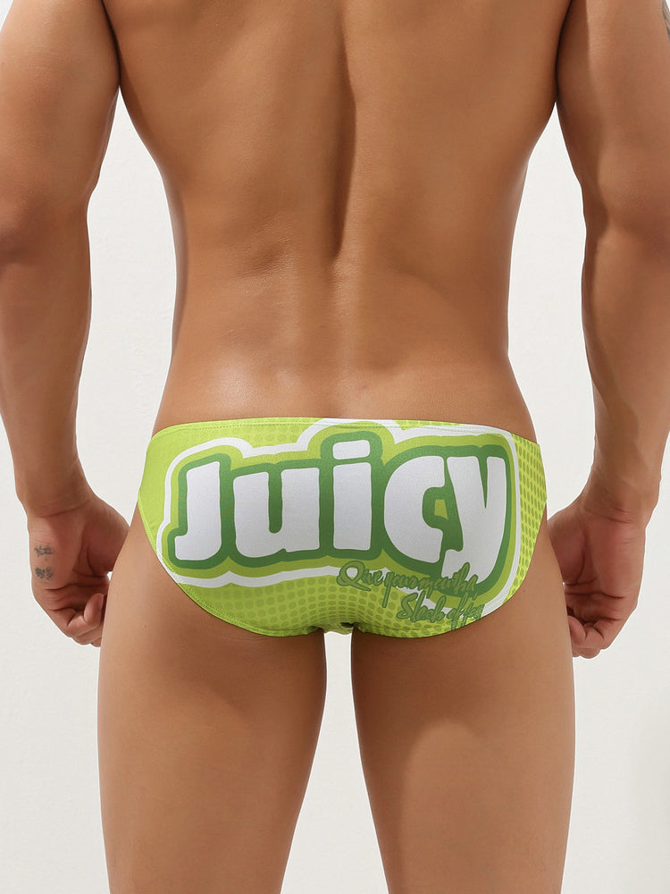 Fun Printed Sexy Men Bikini Underwear