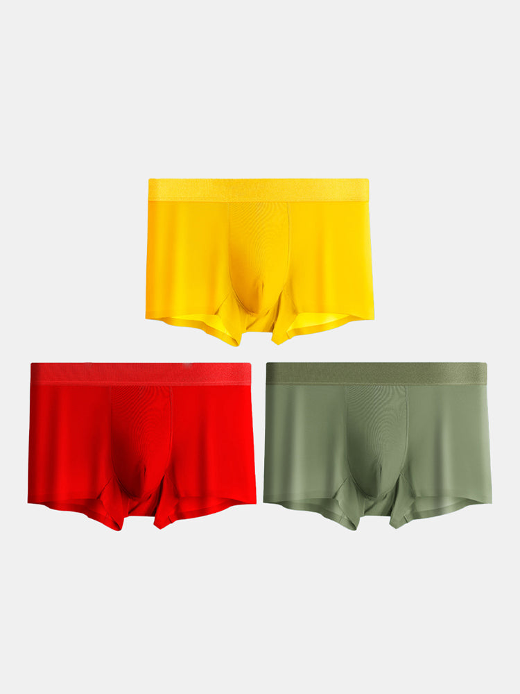 3 Pack Breathable Cooling Fabric Men's Underwear
