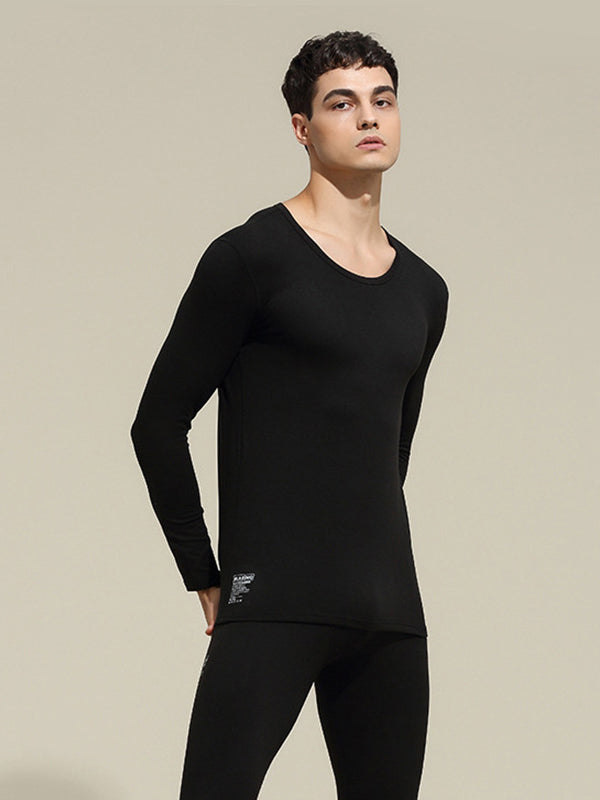 Men's Thermal Underwear Set With Fleece Lined