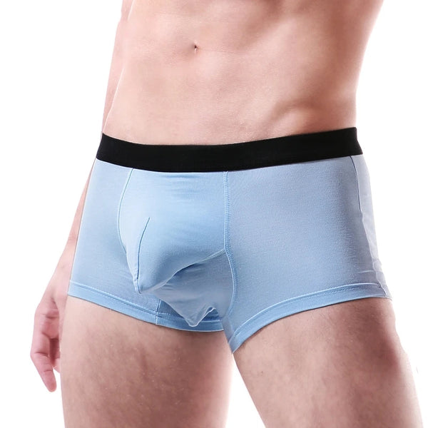 Men's Modal Elephant Separate Pouch Boxer Briefs