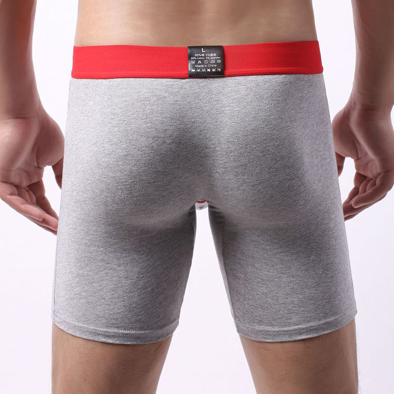 Men's Sports Boxer Briefs Cotton With Pouch