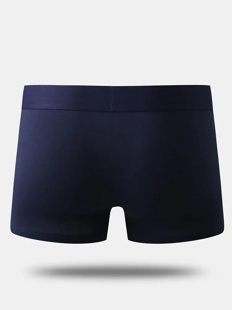 3 Pack Low Rise Printed Support Men's Boxer Briefs
