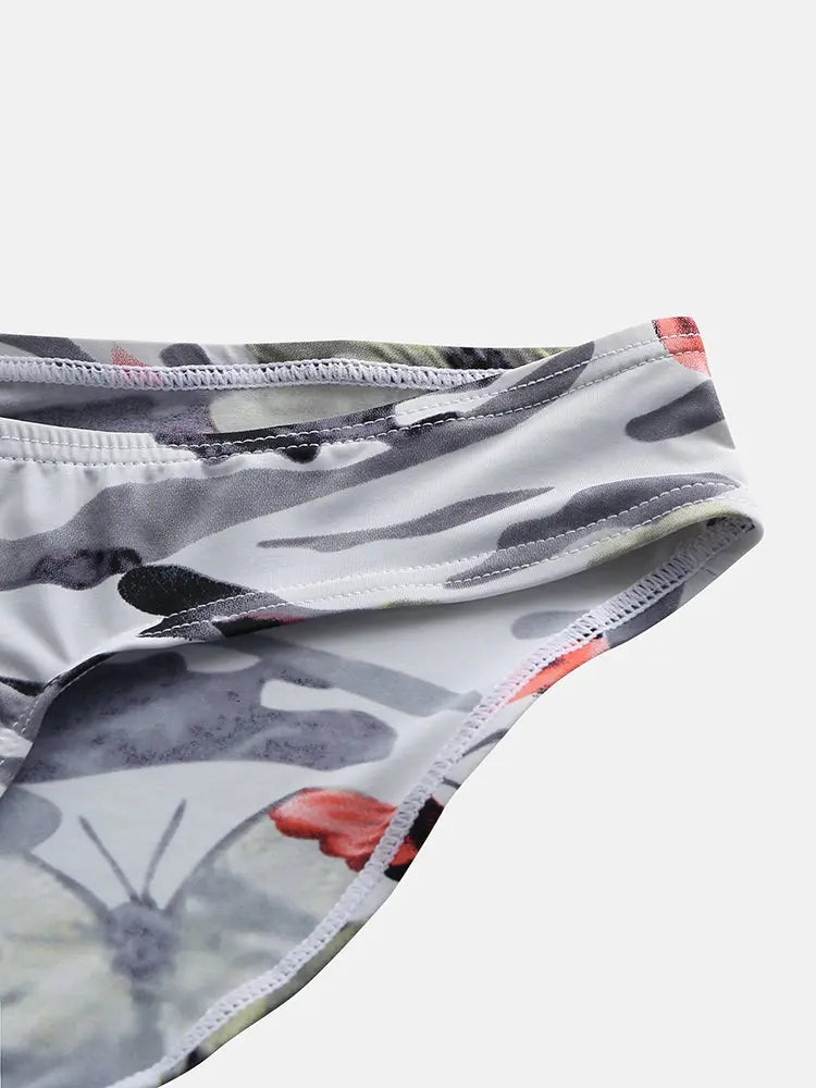 4 Pack Printed Ballpark Pouch Men's Underwear