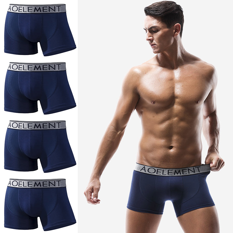 4 Pack Soft Modal Support Pouch Men's Underwear