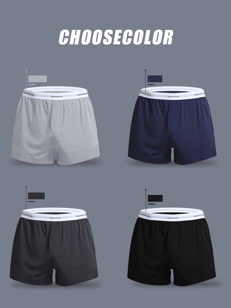 Men's Comfy Modal Home Boxer Shorts