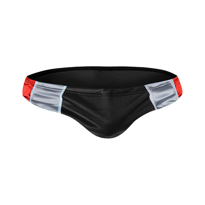 Men Spell Color Sexy Bikini Swim Briefs