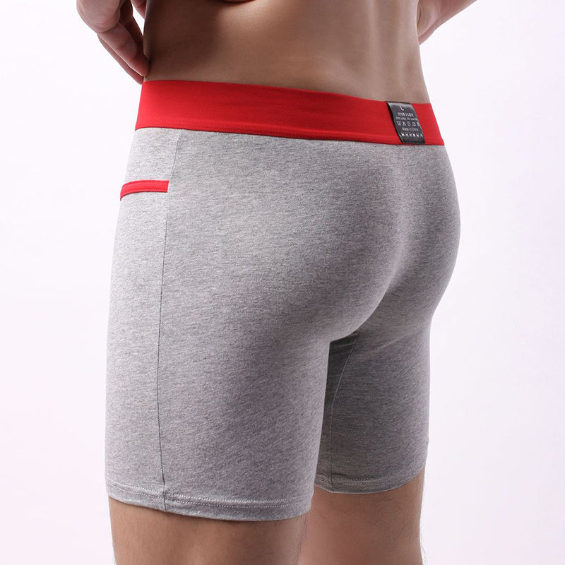 Men's Sports Boxer Briefs Cotton With Pouch