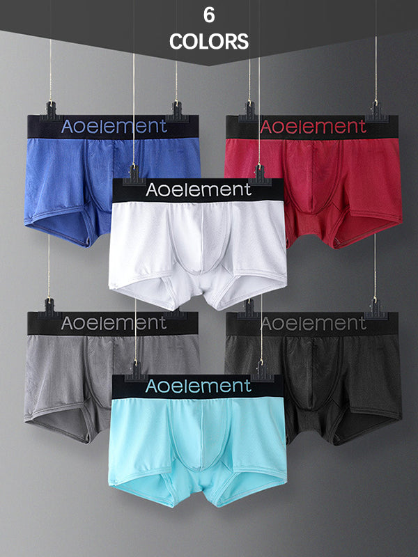 4 Pack Crotch Support Pouch Breathable Men's Underwear