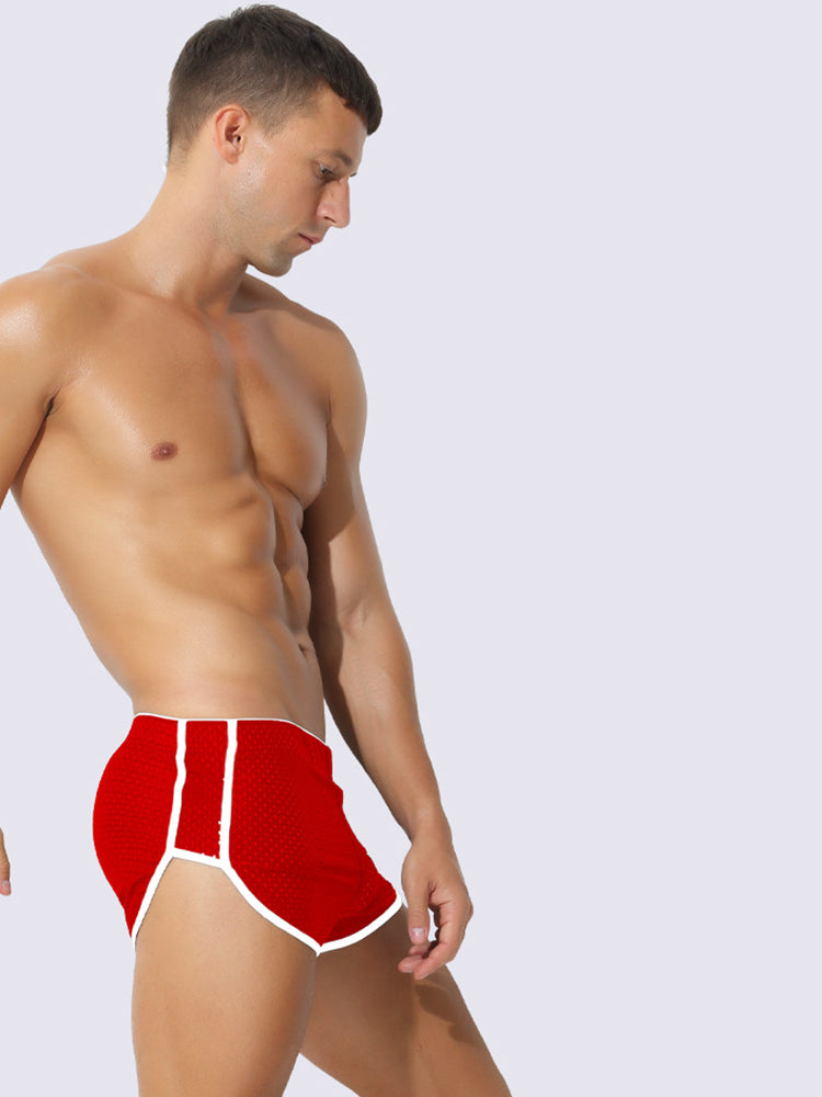 3 PACK Big Pouch Support Breathable Trunks Pajamas