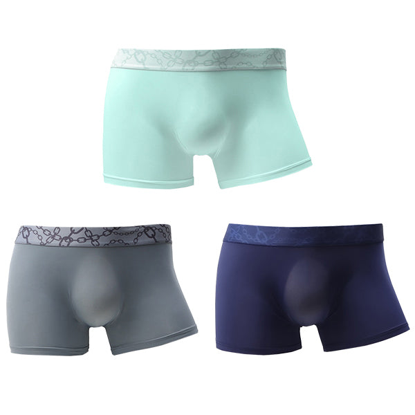 3 Pack Cooling Seamless Pouch Boxer Briefs