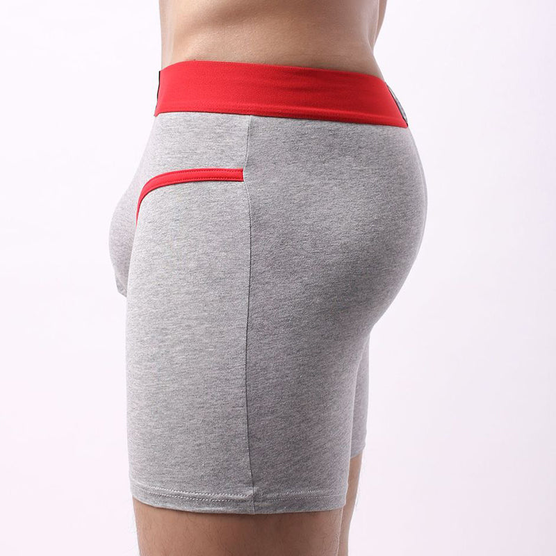 Men's Sports Boxer Briefs Cotton With Pouch
