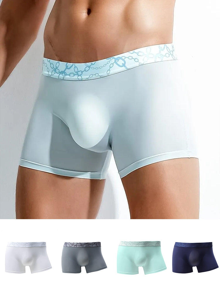 3 Pack Cooling Seamless Pouch Boxer Briefs