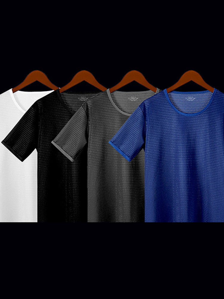 Quick-drying Ice Silk Seamless Breathable Sport T-shirt