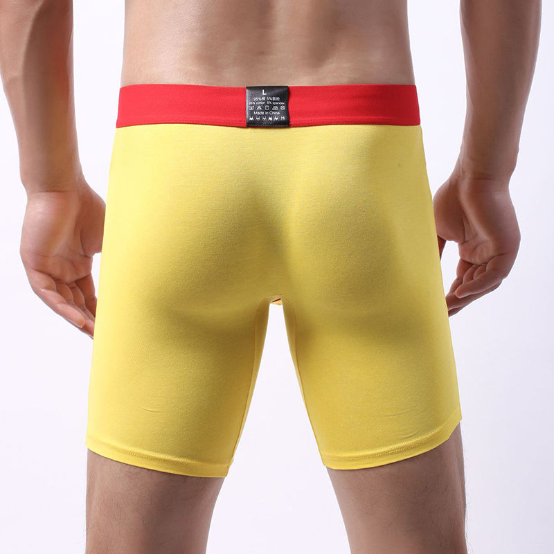Men's Sports Boxer Briefs Cotton With Pouch