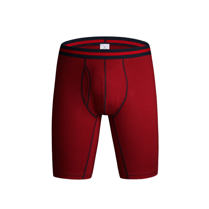 Men's Sports Boxer Brief Fly Front with Pouch