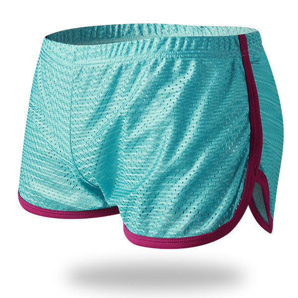 Mens Mesh Loose Breathable Quick Dry Boxers
