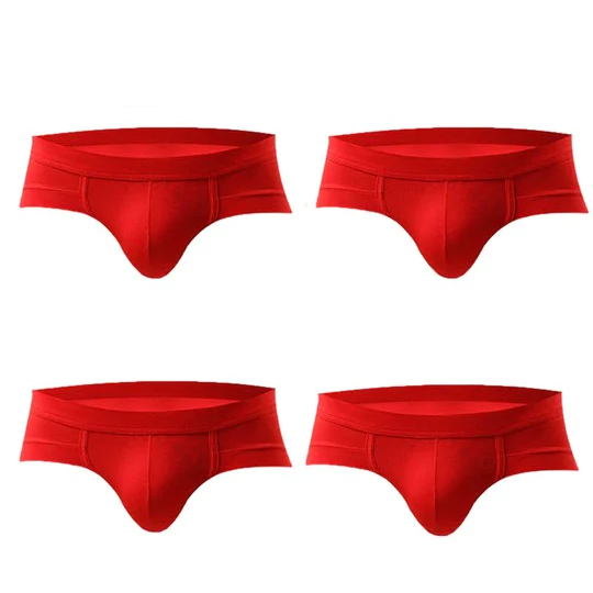 4 Pack Modal Soft Breathable Support Pouch Underwear